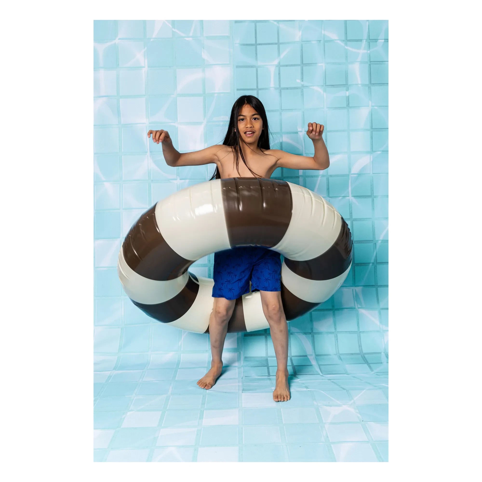 Hundred Pieces - Bañador Wave Mayo | Azul Eléctrico
