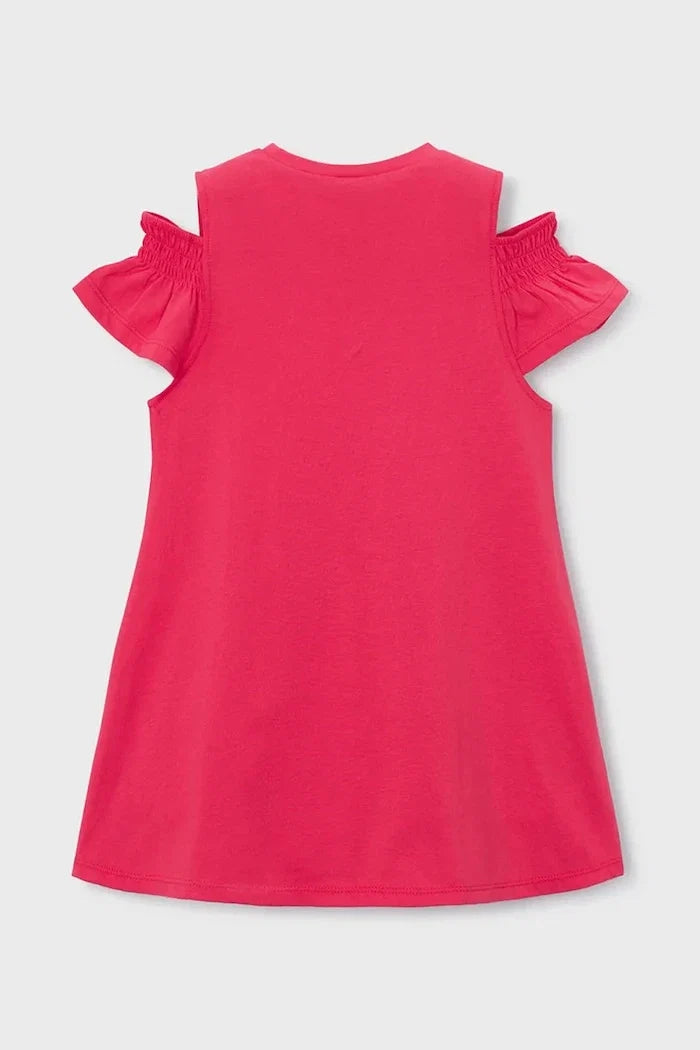 Vestido de algodón para niña Mayoral