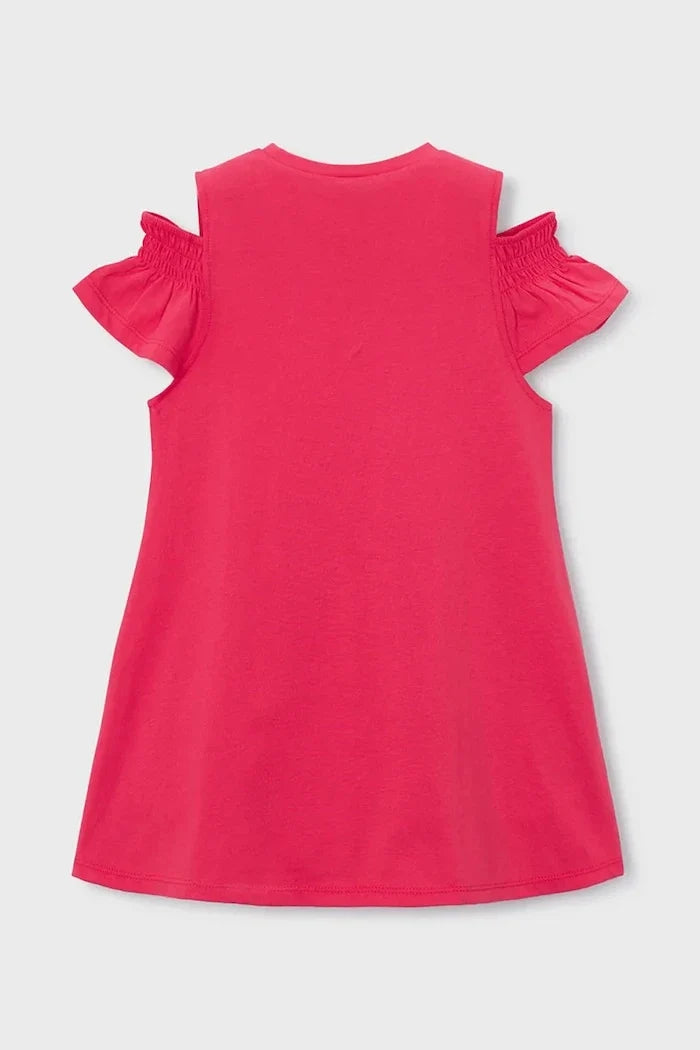 Vestido de algodón para niña Mayoral
