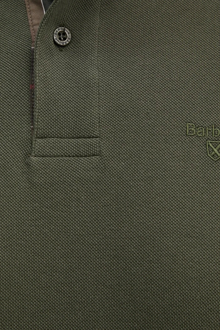 Blusa Barbour de algodón de manga larga