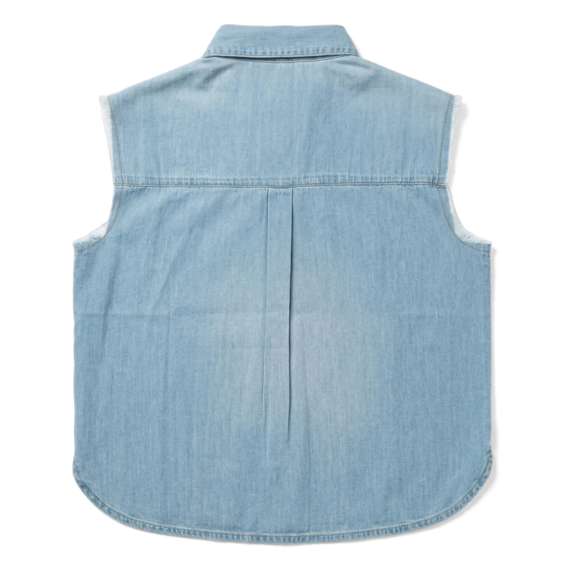 Finger in the nose - Camisa Vaquera Sin Mangas Ella | Gris