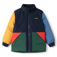 Liewood - Chaqueta Bran Colorblock fabricada con fibras recicladas | Azul marino
