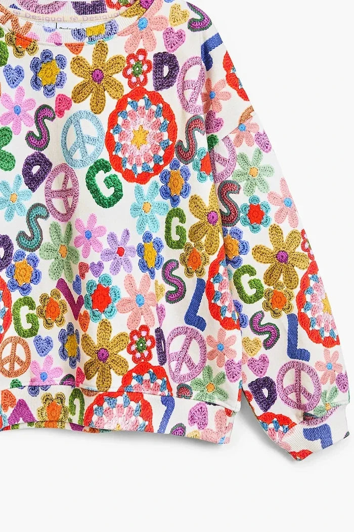 Sudadera de algodón para niño Desigual