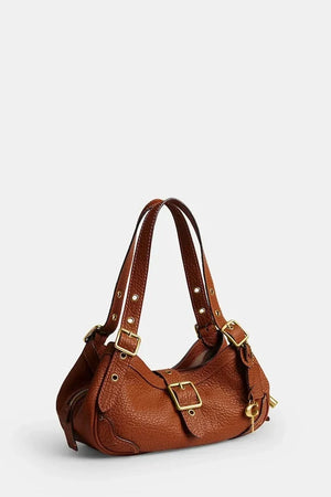 Bolso Drifter pequeño de cuero Coach