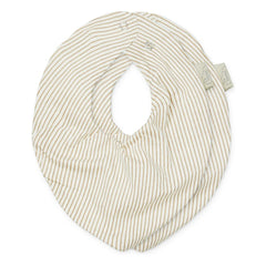 Cam Cam - Baberos bandana a rayas - Set de 2 | Camel