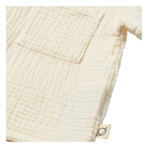 Cozmo - Abel Camisa de Gasa de Algodón | Crema