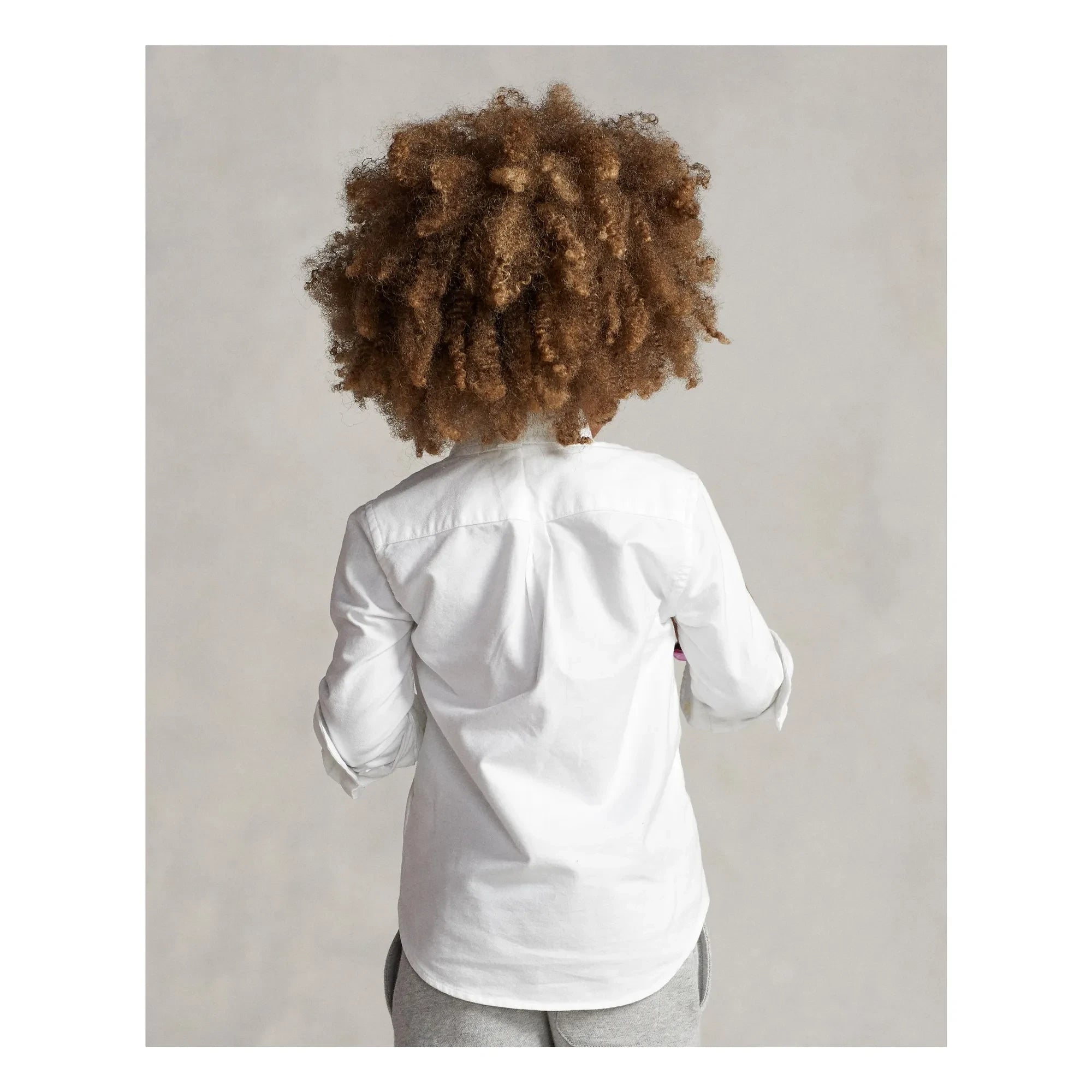 Ralph Lauren - Camisa Oxford con logo | Blanco