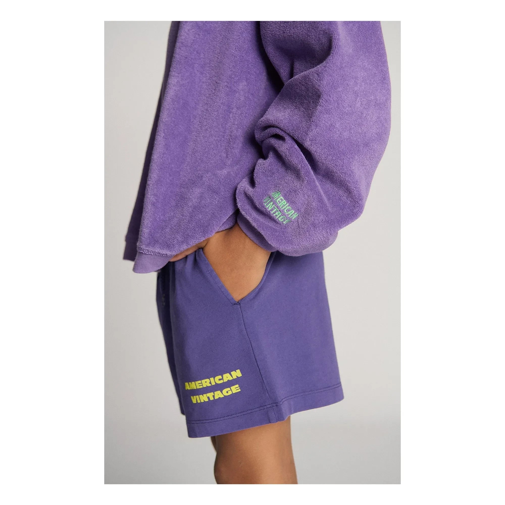 American Vintage - Sudadera Fuxow | Morado