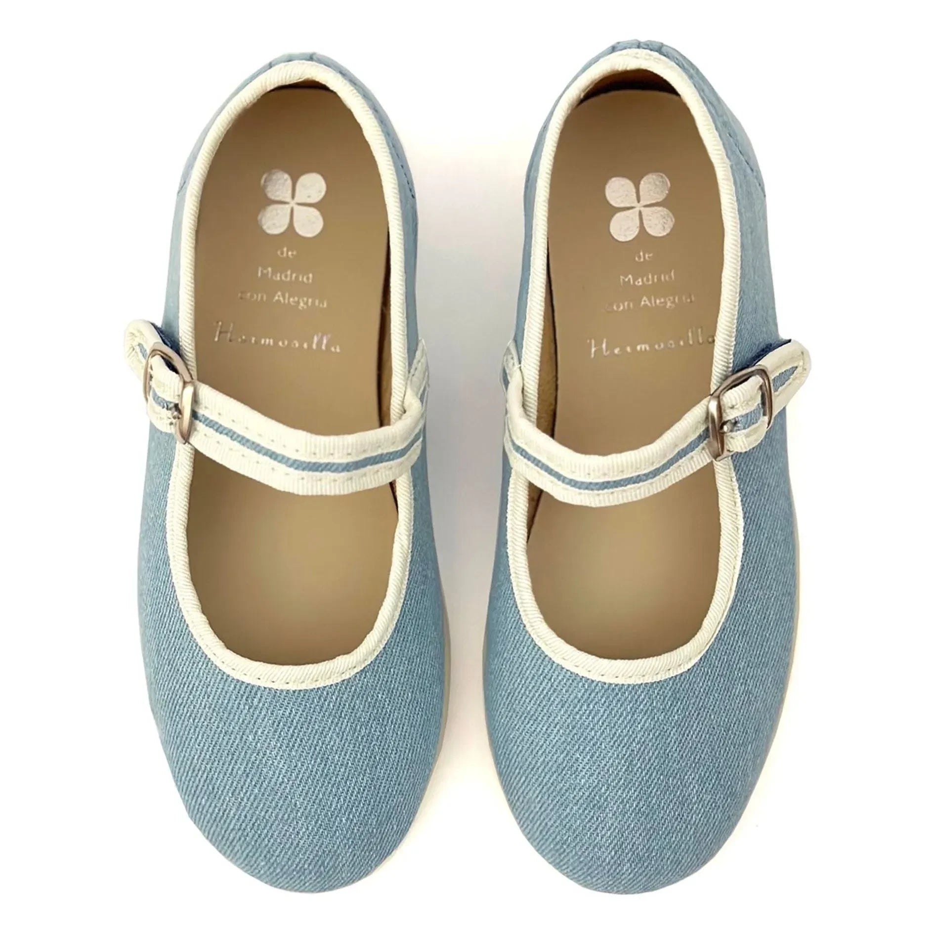 Hermosilla - Bailarina Hirondelle Denim | Azul denim