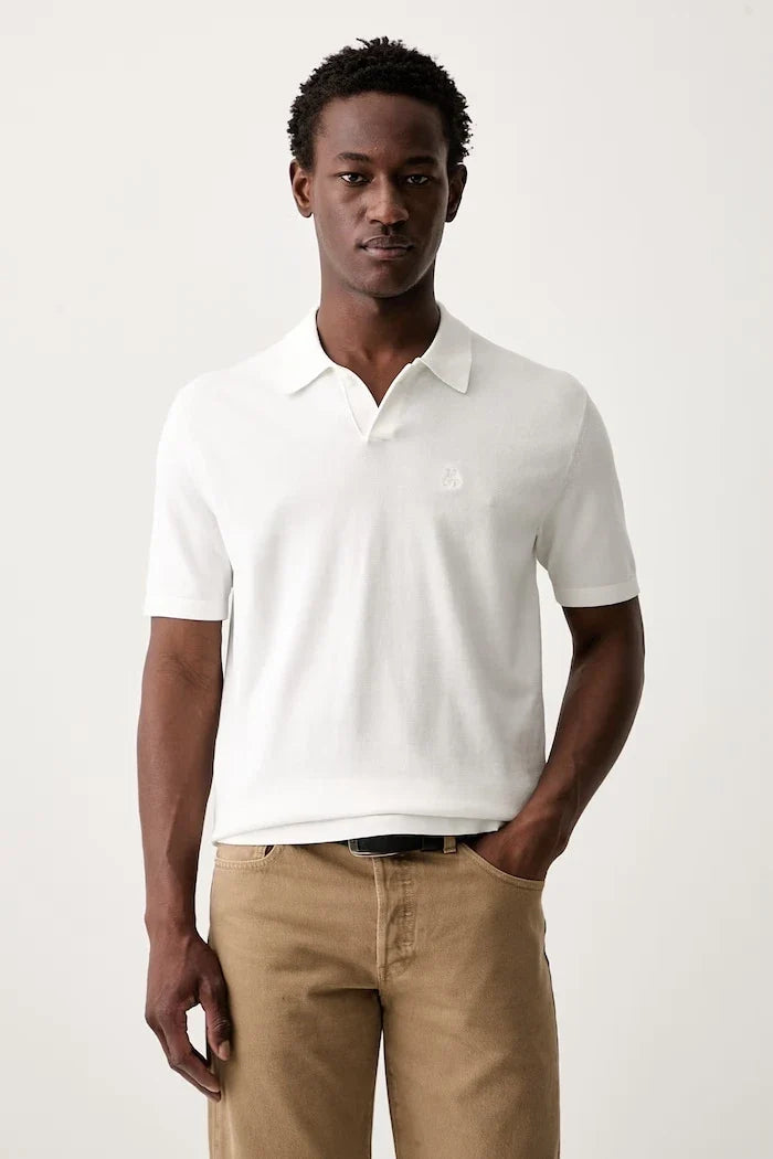 Polo de algodón con cuello para hombre Marc O'Polo