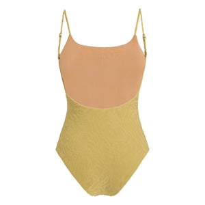 OAS - Bañador texturizado Tropi Brisa | Amarillo-verde