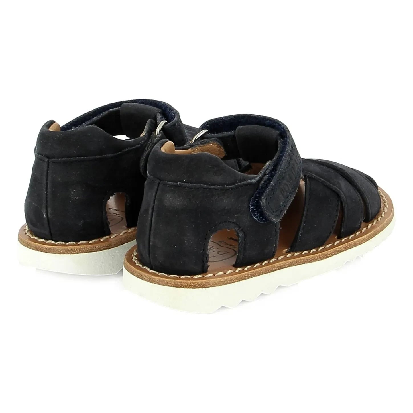 Sandalias Pom d'Api - Waff Cross Nubuck | Azul marino