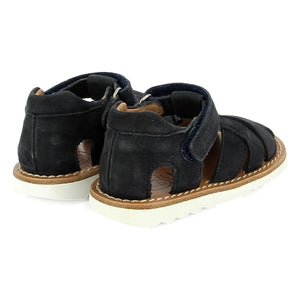 Sandalias Pom d'Api - Waff Cross Nubuck | Azul marino