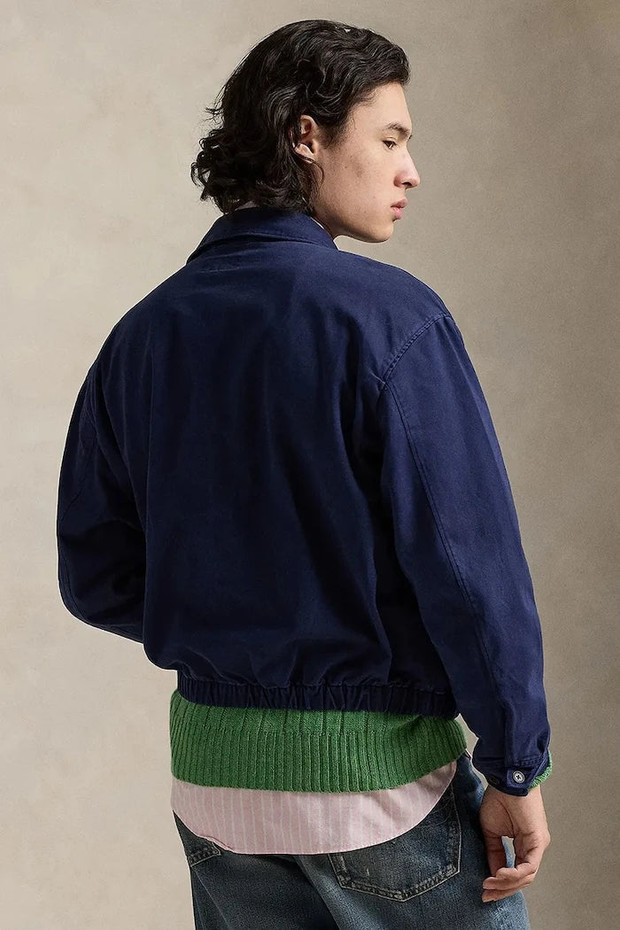 Chaqueta corta de algodón Polo Ralph Lauren para hombre