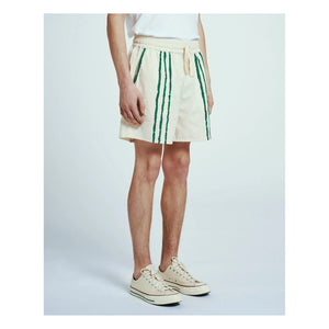 Homecore - Pantalones cortos de algodón orgánico Paristo | Crudo