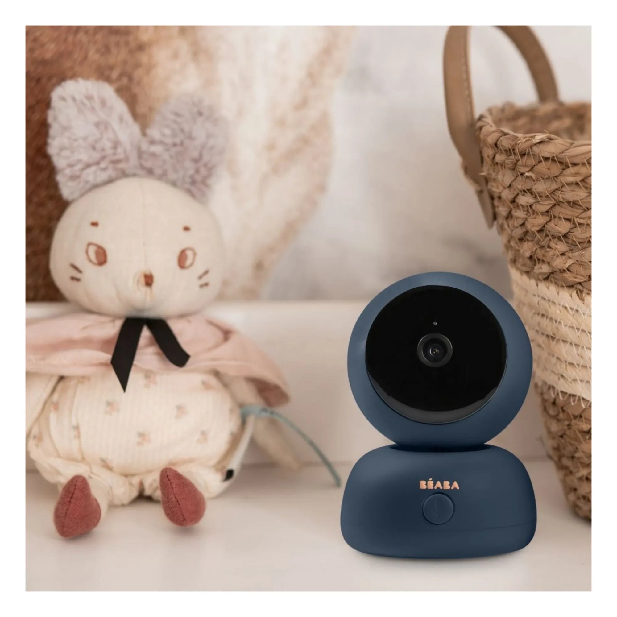 Béaba - Monitor de video para bebés Zen Premium | Azul Noche