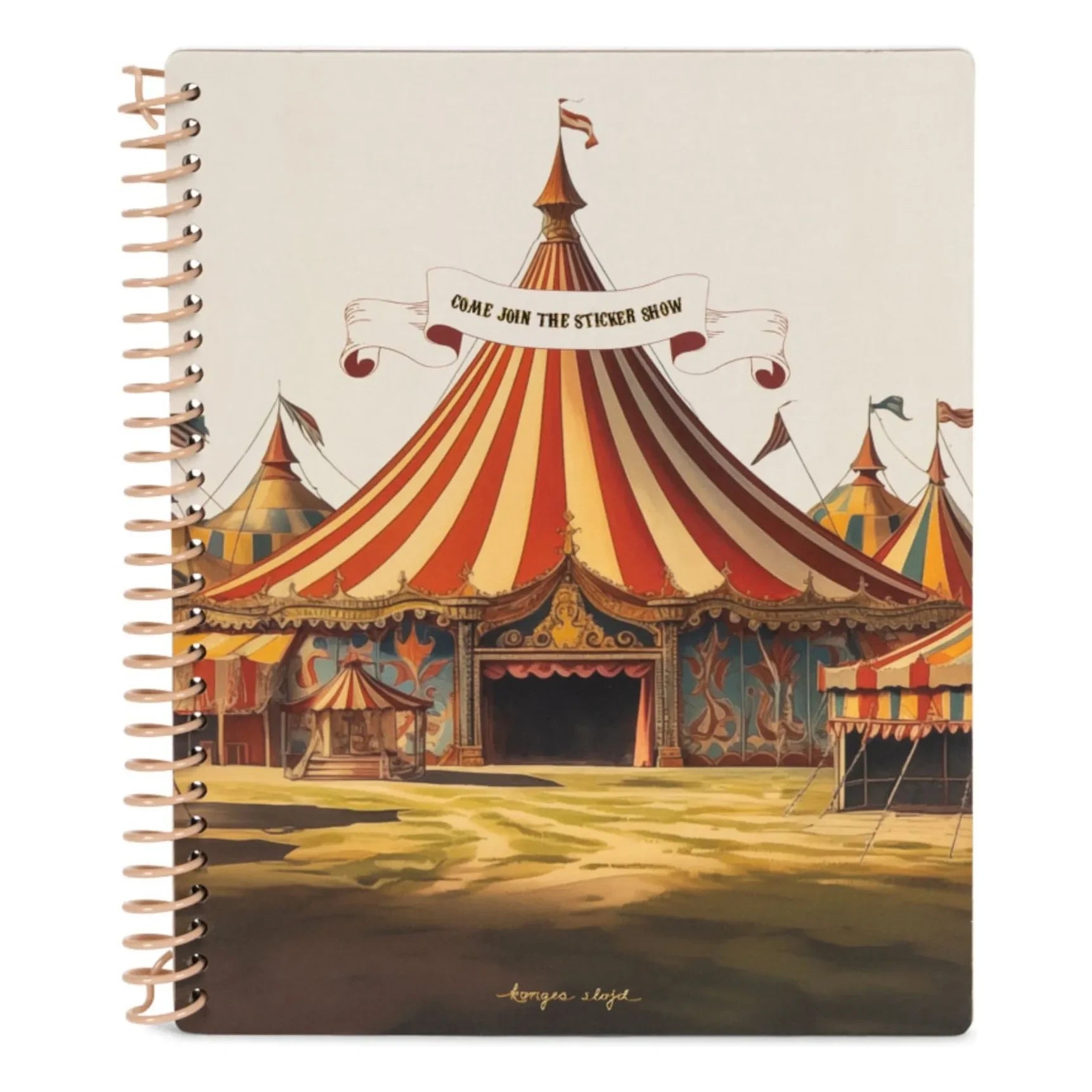 Konges Sløjd - Libro de calcomanías de circo