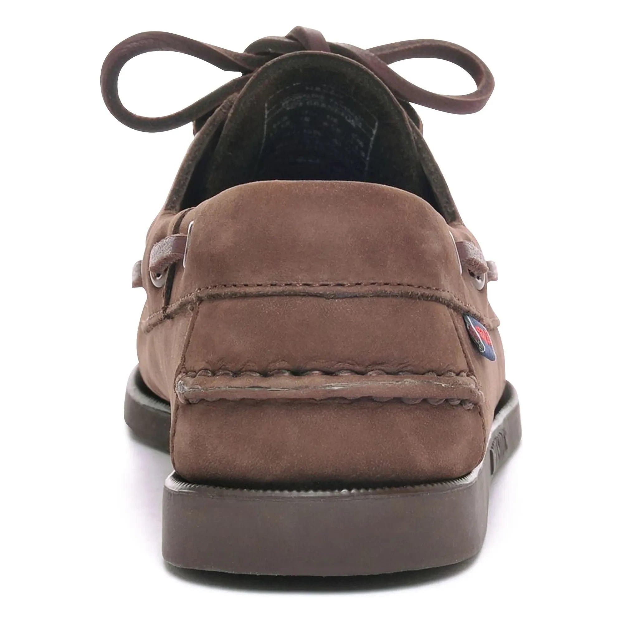 Sebago - Mocasines Docksides Portland de nobuk | Marrón