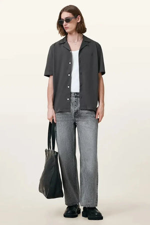 Camisa de algodón HUDSON AllSaints para hombre