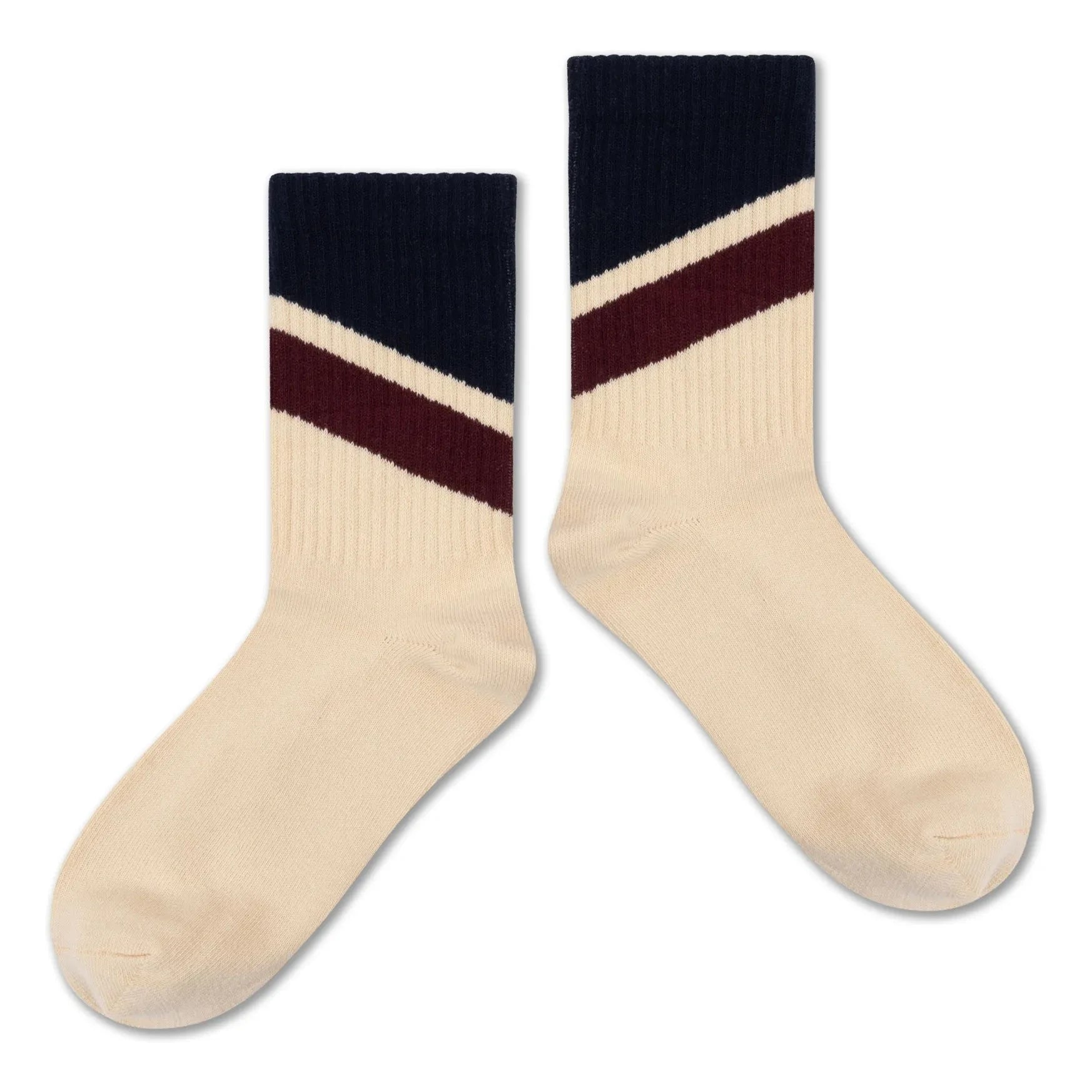 Repose AMS - Set de 3 pares de calcetines a rayas | Negro