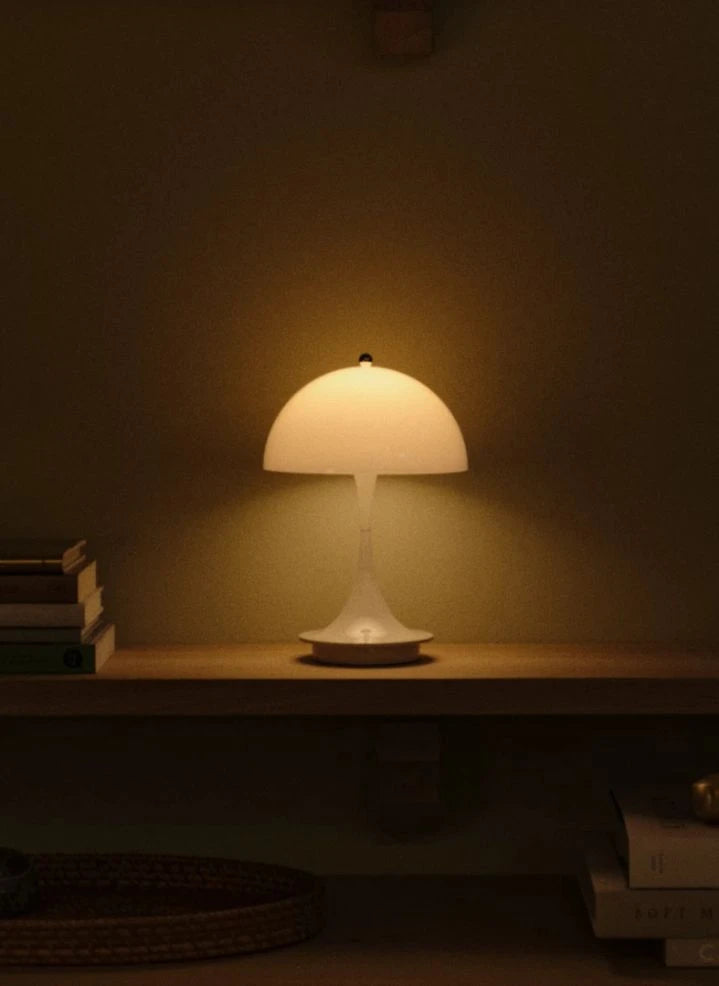 Louis Poulsen - Panthella 160 Lámpara de Mesa Portátil, Louis Poulsen | Blanca