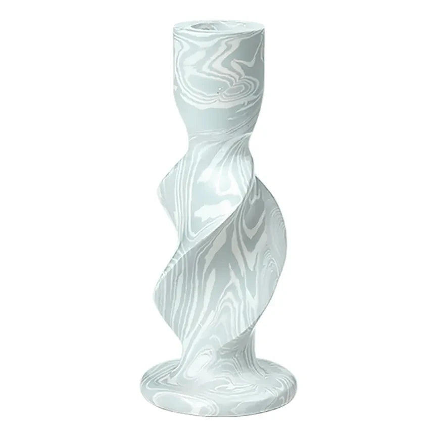 Broste Copenhagen - Candelabro Twist | Turquesa