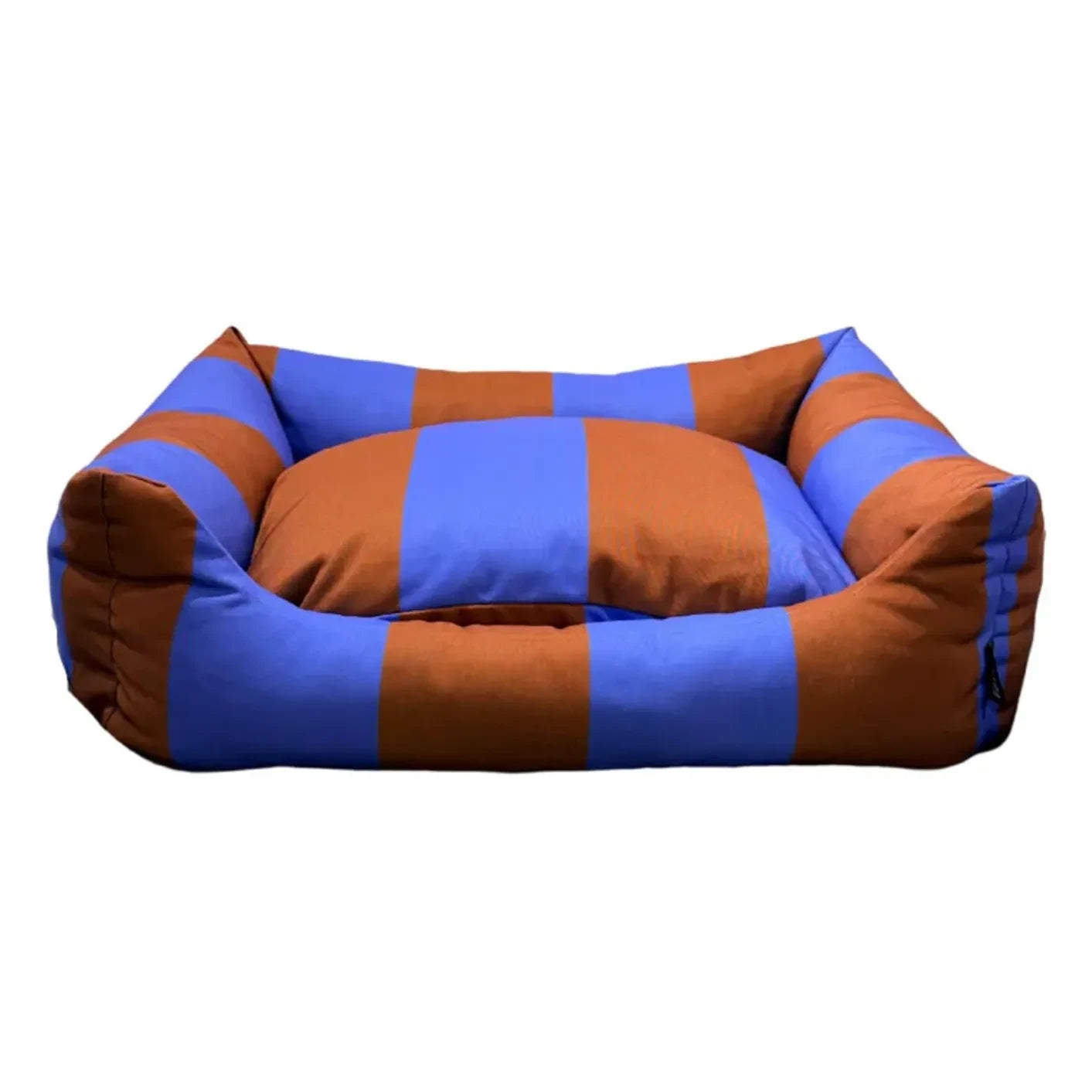 Aprobado por Fritz - Cama para perro a rayas | Morado