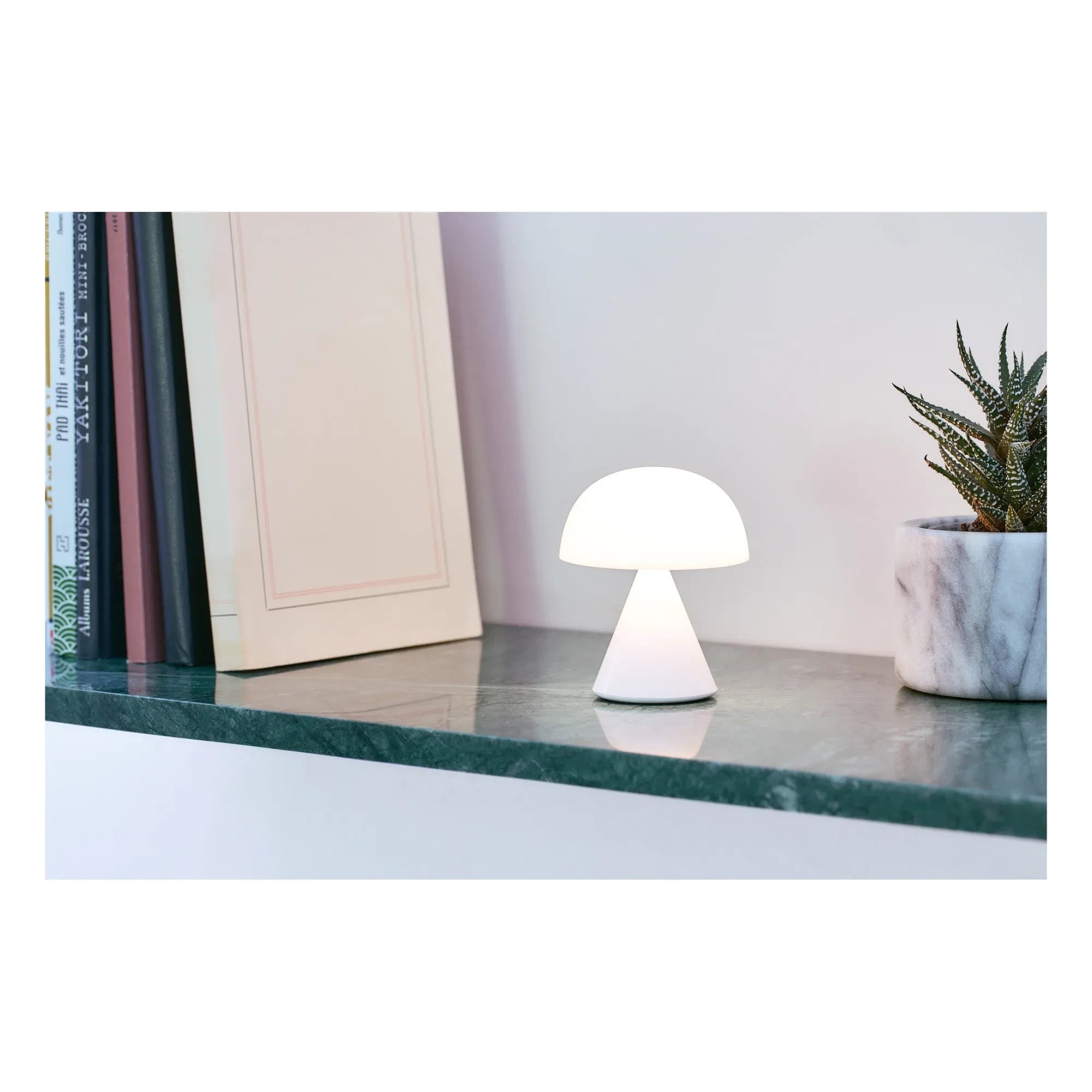 Lexon - Lámpara de mesa Mina | Blanca