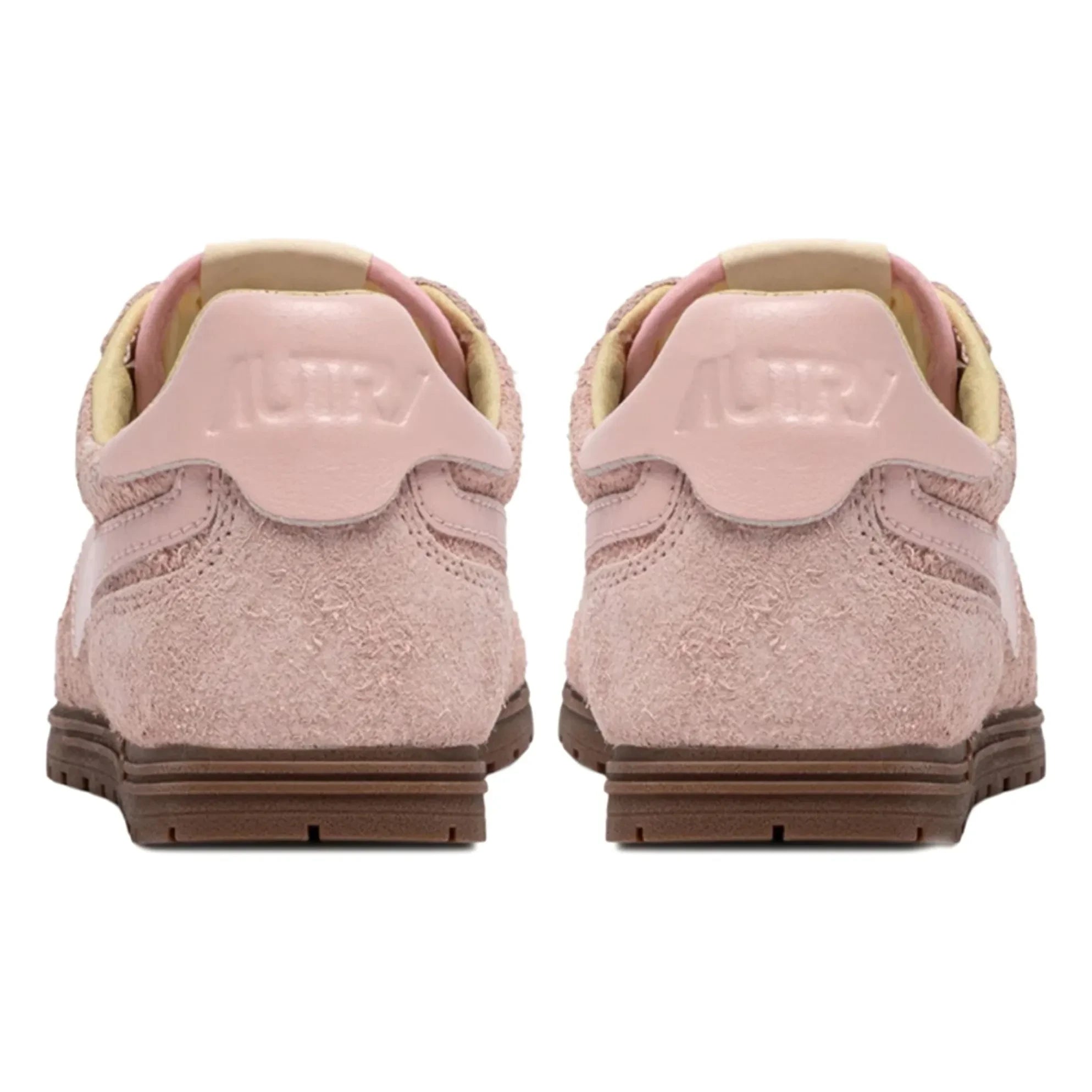Autry - Zapatillas de baloncesto bajas Windspin de ante y piel | Rosa empolvado