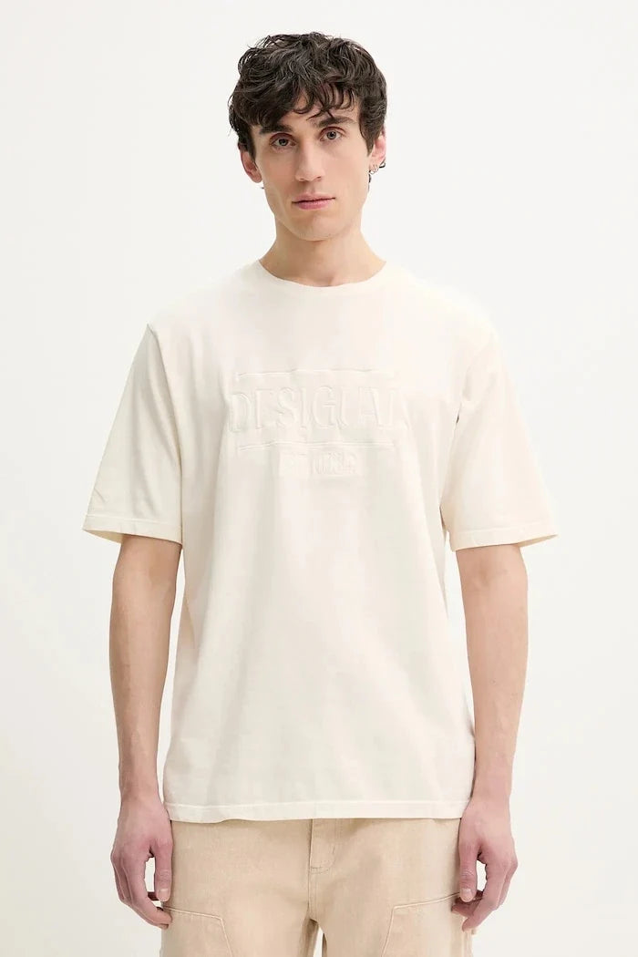 Camiseta de algodón Desigual WASHINGTONEC