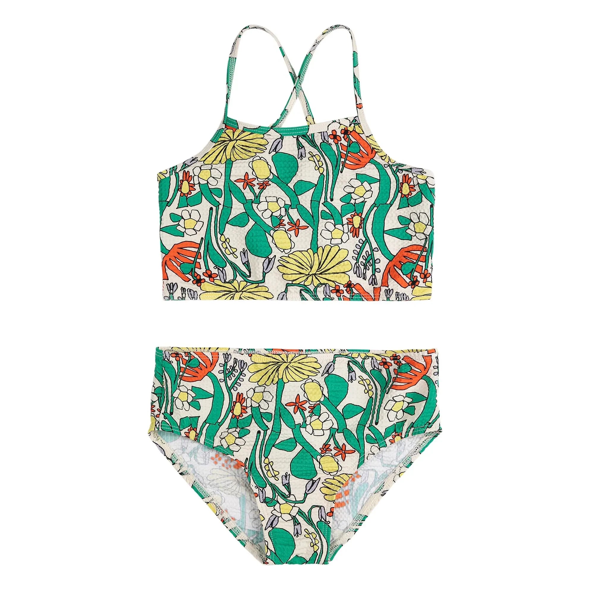 Bobo Choses - Fibras recicladas con estampado floral | Crudo