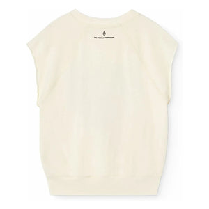 The Animals Observatory - Camiseta Squab Mes Amis Algodón Orgánico | Blanco