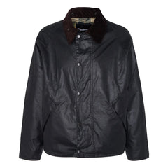 Barbour - Chaqueta Transport Wax Bone | Negro
