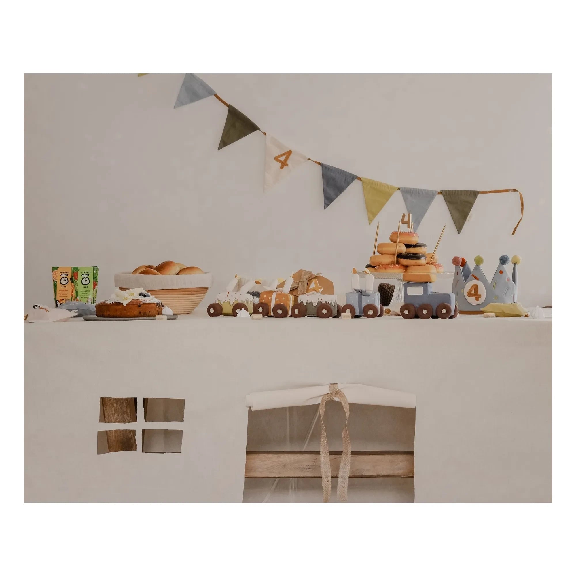 Fabelab - Guirnalda de cumpleaños | Azul