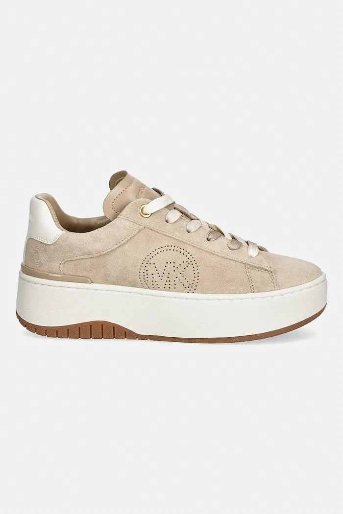 MICHAEL Michael Kors Dottie Lace Up zapatillas de ante para mujer