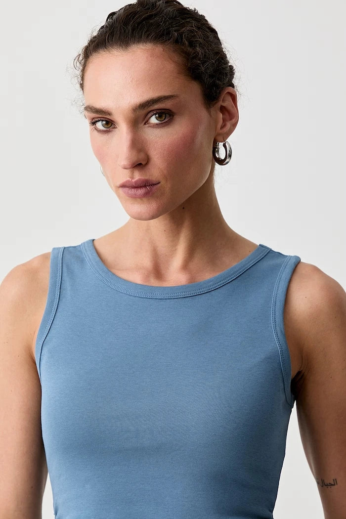 Top AllSaints de algodón y elastano para mujer KATARINA