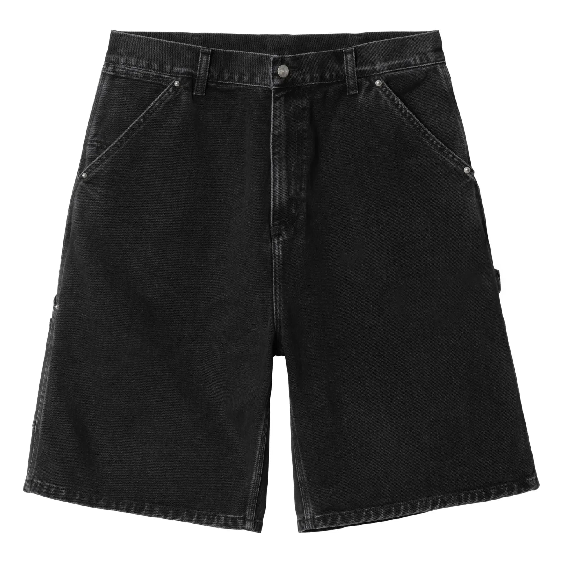 Carhartt WIP - Shorts Rivet de Algodón Orgánico | Negro