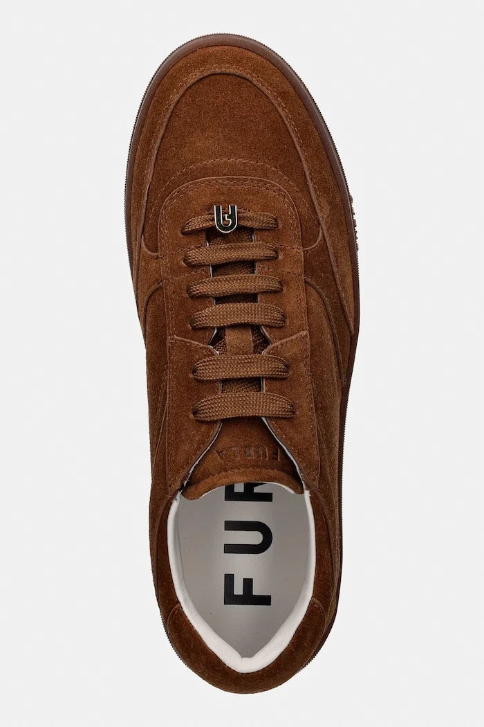 Zapatillas deportivas de ante con cordones Furla Allegra para mujer