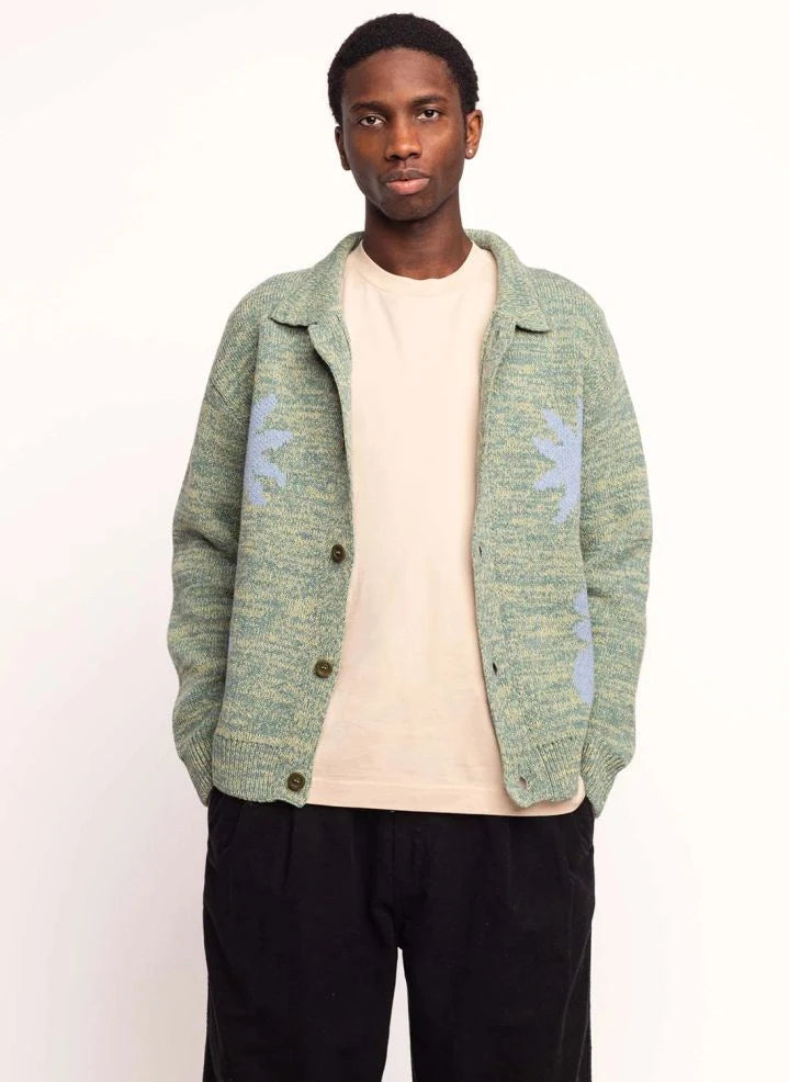 Olow - Cardigan Kalama | Verde Heather