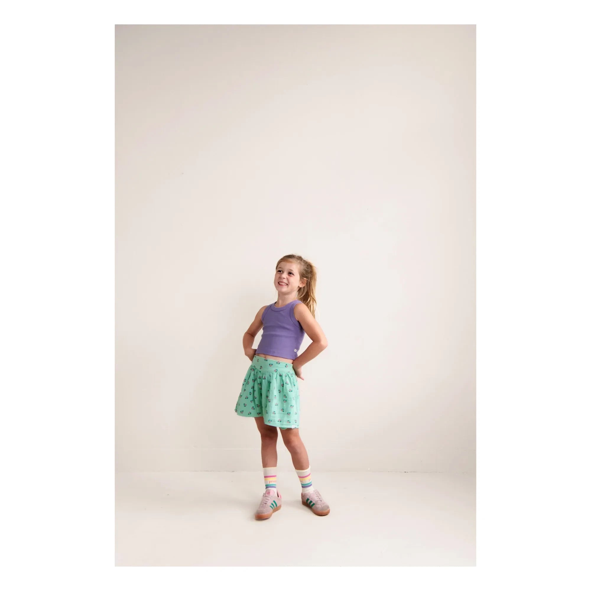 Jenest - Camiseta de tirantes Bonnie de algodón orgánico | Lavanda