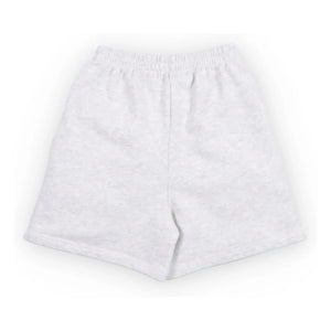 the new society - TNS Logo Jogger Shorts | Gris jaspeado