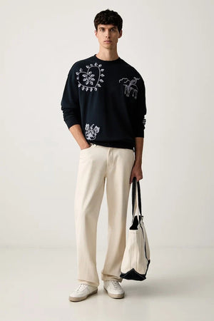 Sudadera de algodón para hombre Scotch & Soda