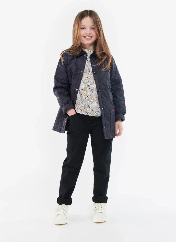 Barbour - Liddesdale Kapitone Ceket | Lacivert