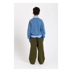 Smallable Kid - Sudadera Arlo de algodón orgánico | Azul