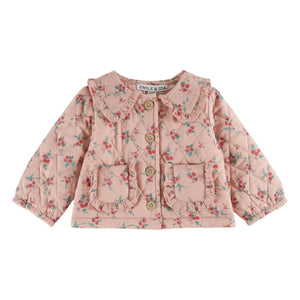 Emile et Ida - Chaqueta guateada con estampado floral | Rosa