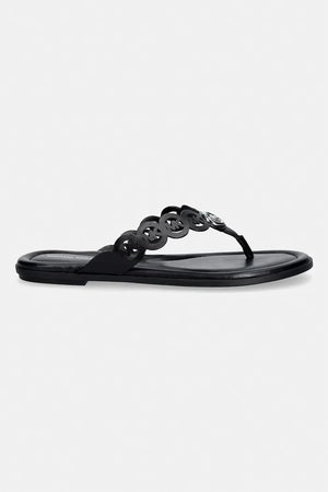 Chanclas de cuero para mujer Janie Thong Sandal de MICHAEL Michael Kors