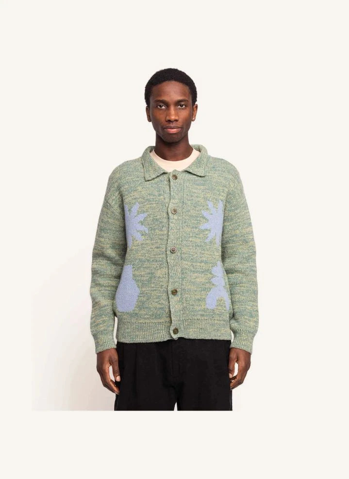 Olow - Cardigan Kalama | Verde Heather