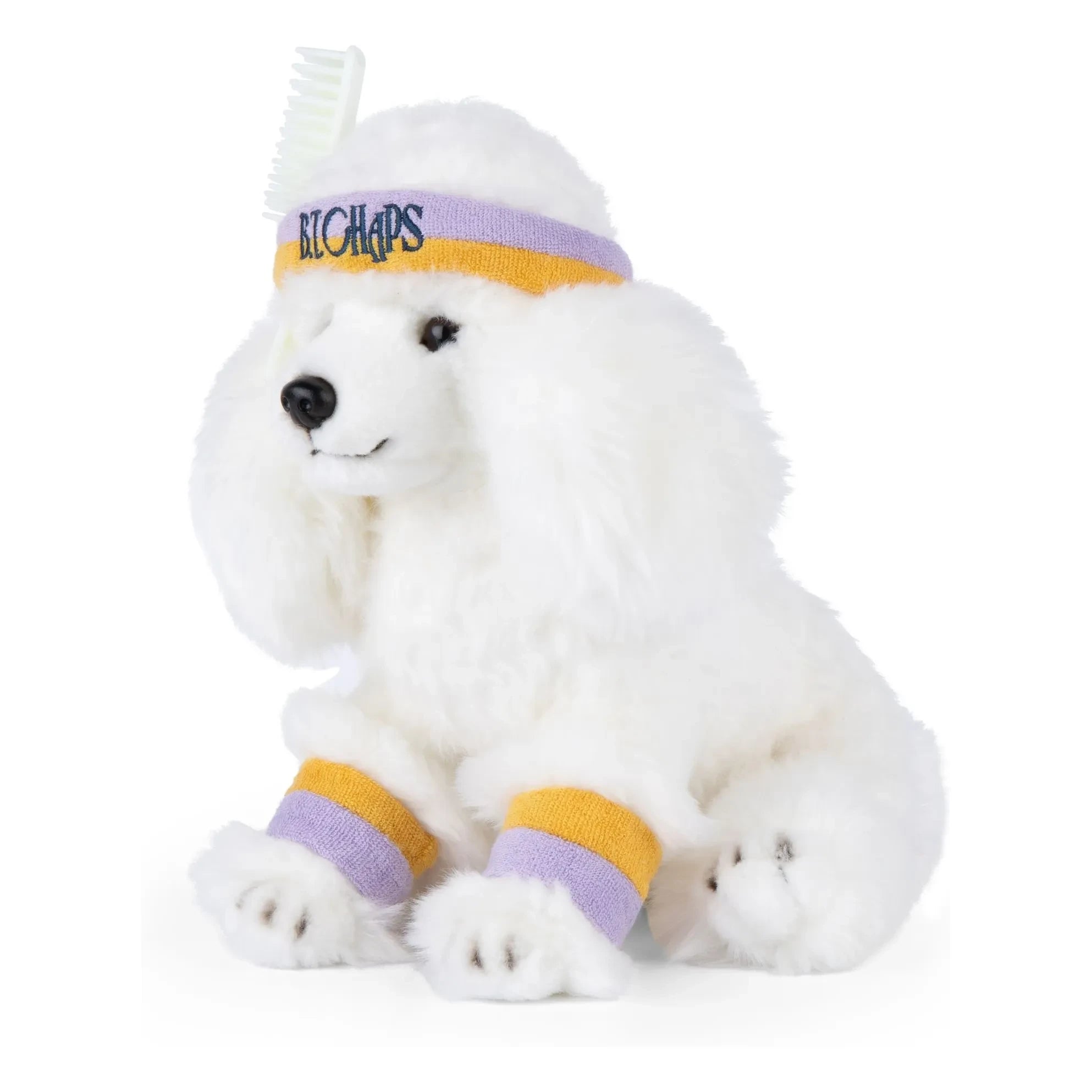 Bon Ton Toys - B.T.CHAPS - Peluche Caniche Franny | Crudo