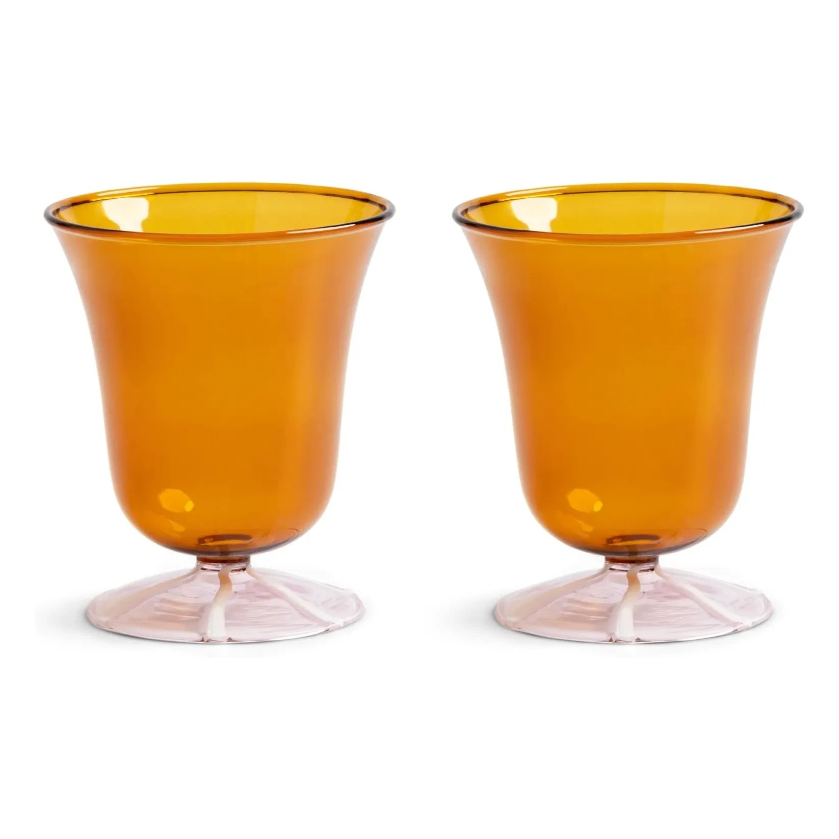 &Klevering - Vasos Eve - Juego de 2 | Rosa