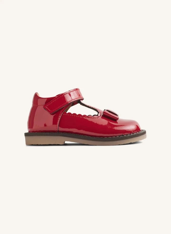 Wheat - Sandalias Mary Jane de piel Lucia | Rojo